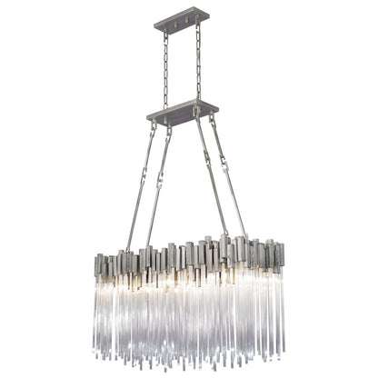 Matrix 6-Lt Linear Pendant - Rainy Night