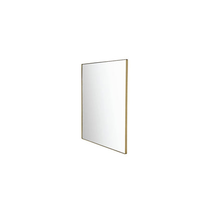 Kye 40x40 Rounded Square Wall Mirror - Gold