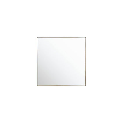 Kye 40x40 Rounded Square Wall Mirror - Gold