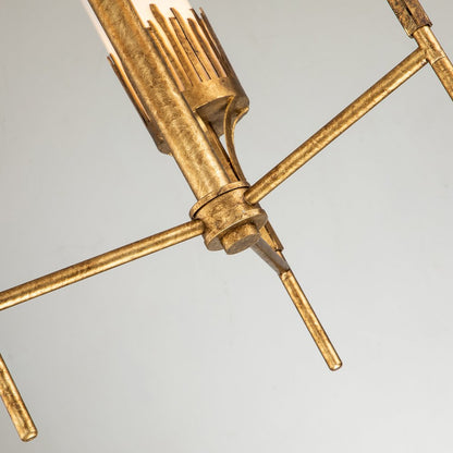 Sawgrass 3 Lt Chandelier in Gold