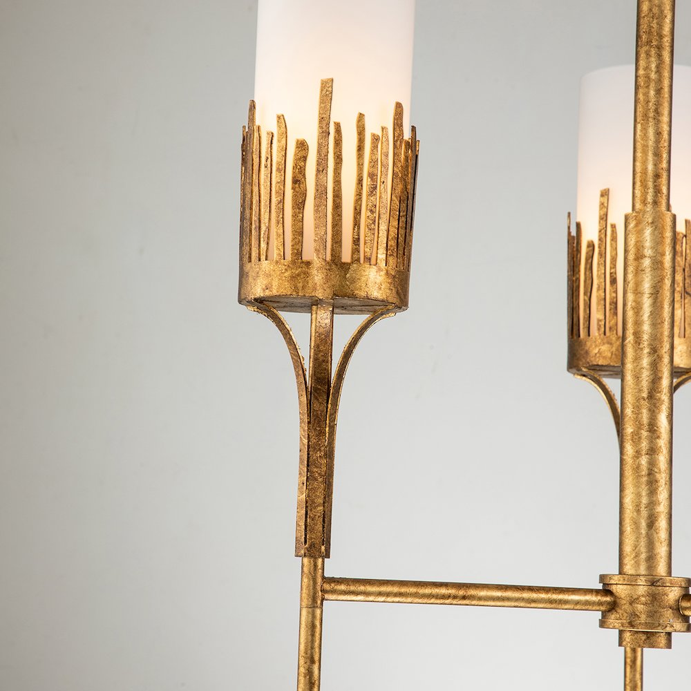 Sawgrass 3 Lt Chandelier in Gold