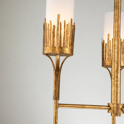 Sawgrass 3 Lt Chandelier in Gold