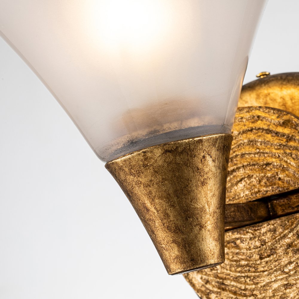Lemoine 1 Light Bath Bar in Gold