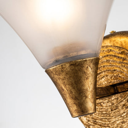 Lemoine 1 Light Bath Bar in Gold