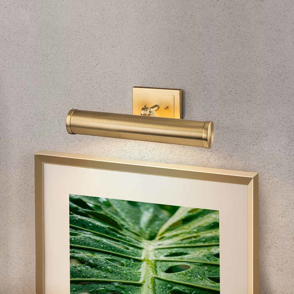 Cade Medium Picture Light in Brushed Bronze