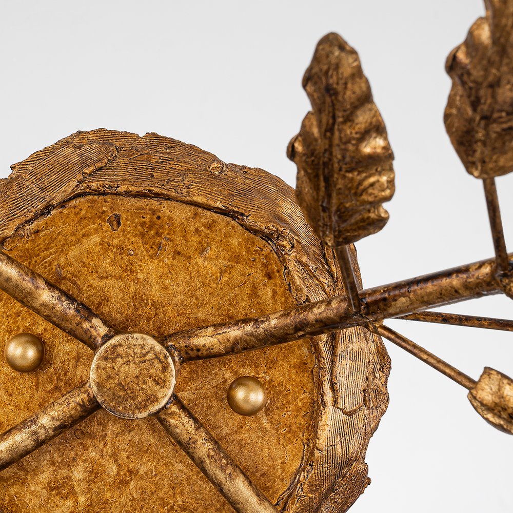 Palm d'Or 2 Light Sconce