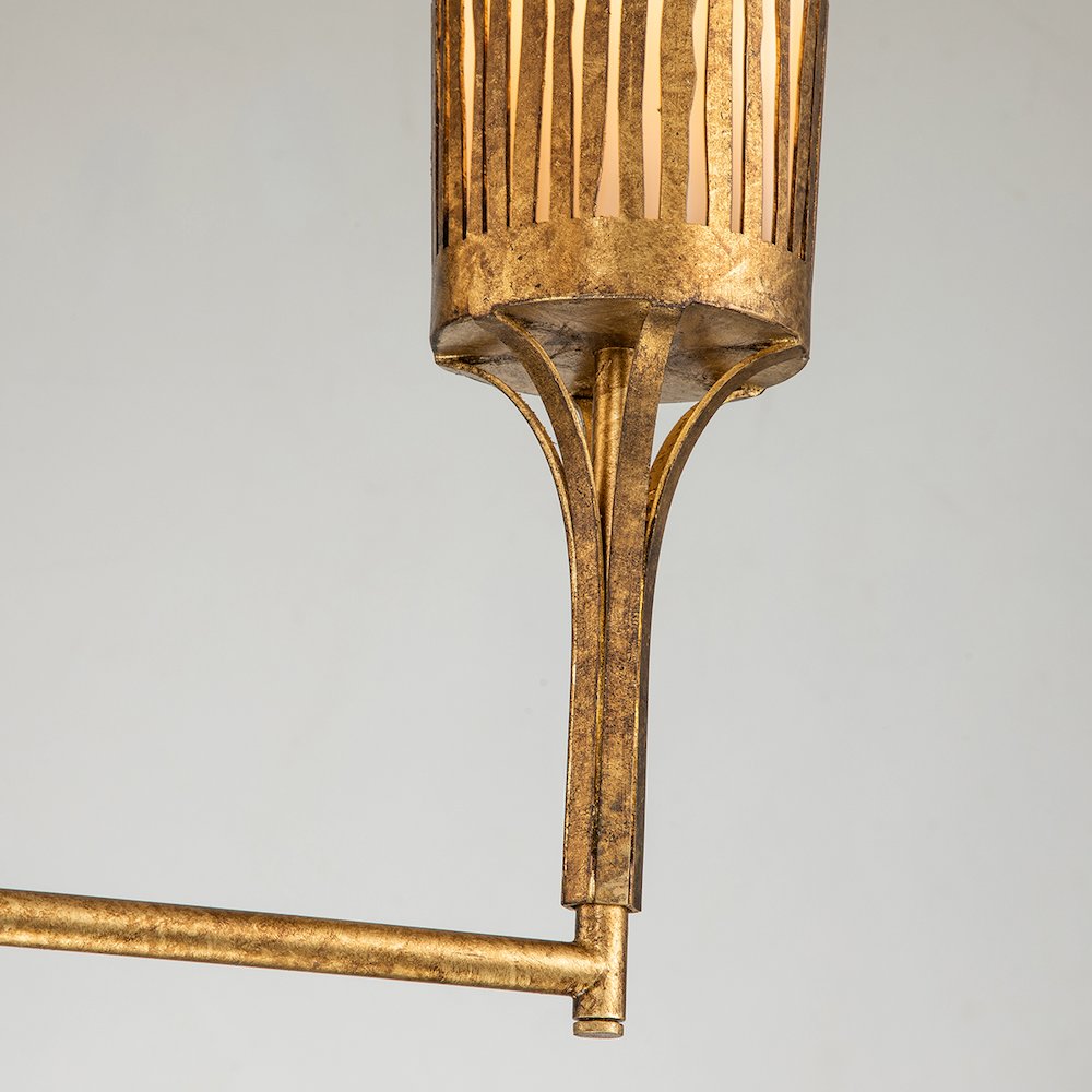 Sawgrass 3 Lt Chandelier in Gold