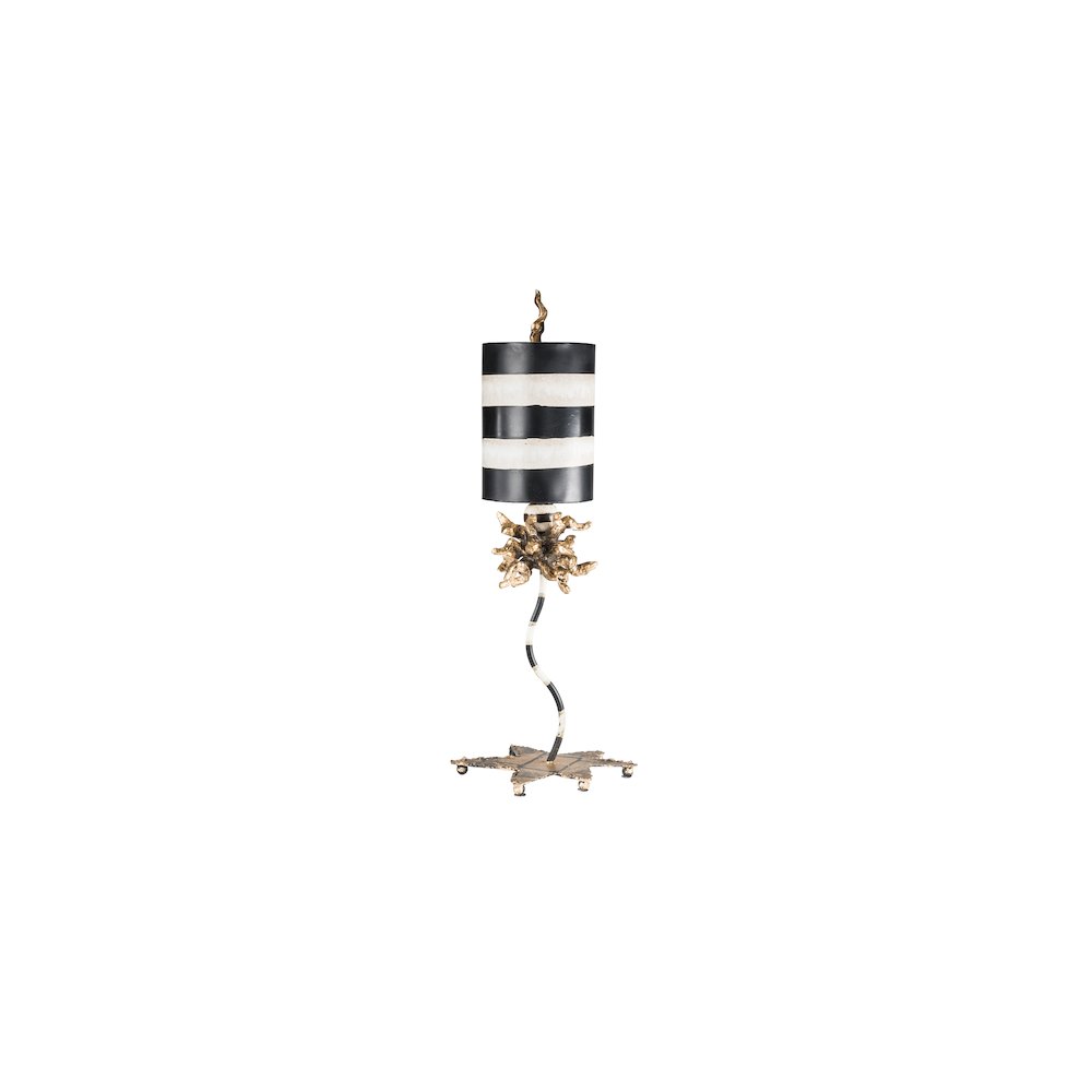 Dominique Table Lamp showing our love for Classic Black and White Design