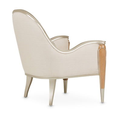 Villa Cherie Accent Chair - Pearl/Caramel