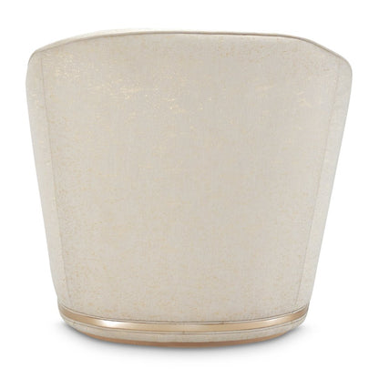 La Rachelle Swivel Chair - Gold Rush/Champagne