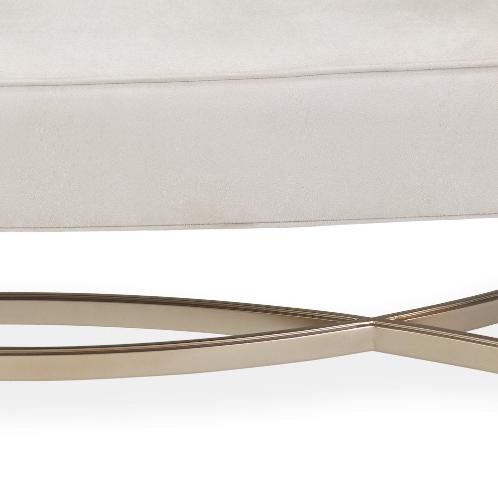 Malibu Crest Bed Bench - Chardonnay