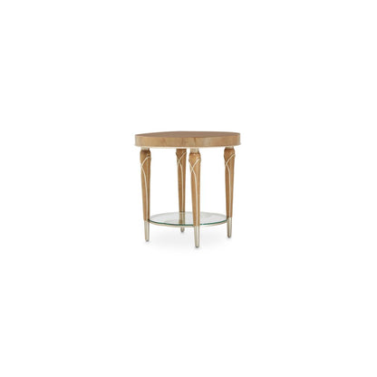 Villa Cherie End Table - Caramel
