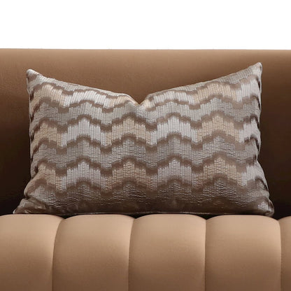 Ariana Velvet Loveseat - Caramel/Gold