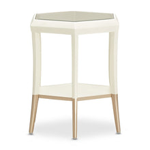La Rachelle Hexagon Accent Table - Champagne