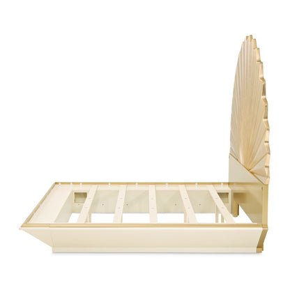 Fantosini King Fan Bed - Gold Leaf