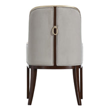 Houston Dining Arm Chair - Porcini/Walnut