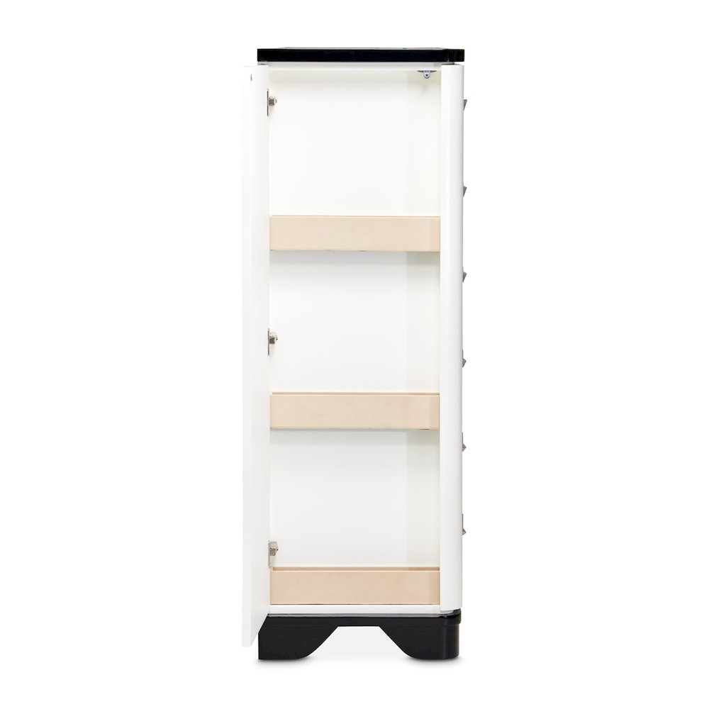 Tuxedo 6-Drawer Chest - Piano Keyboard
