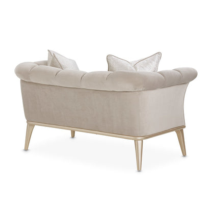 Yvette Chair and a Half - Porcini/Medium Champagne