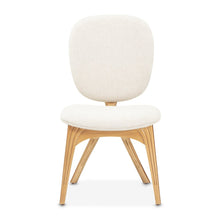 Camellia Field Vanity Chair - Linen/Antique Gold