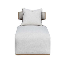 West Kensington Chaise - Buff/Seal Salt Caramel