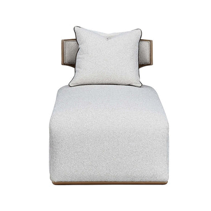 West Kensington Chaise - Buff/Seal Salt Caramel