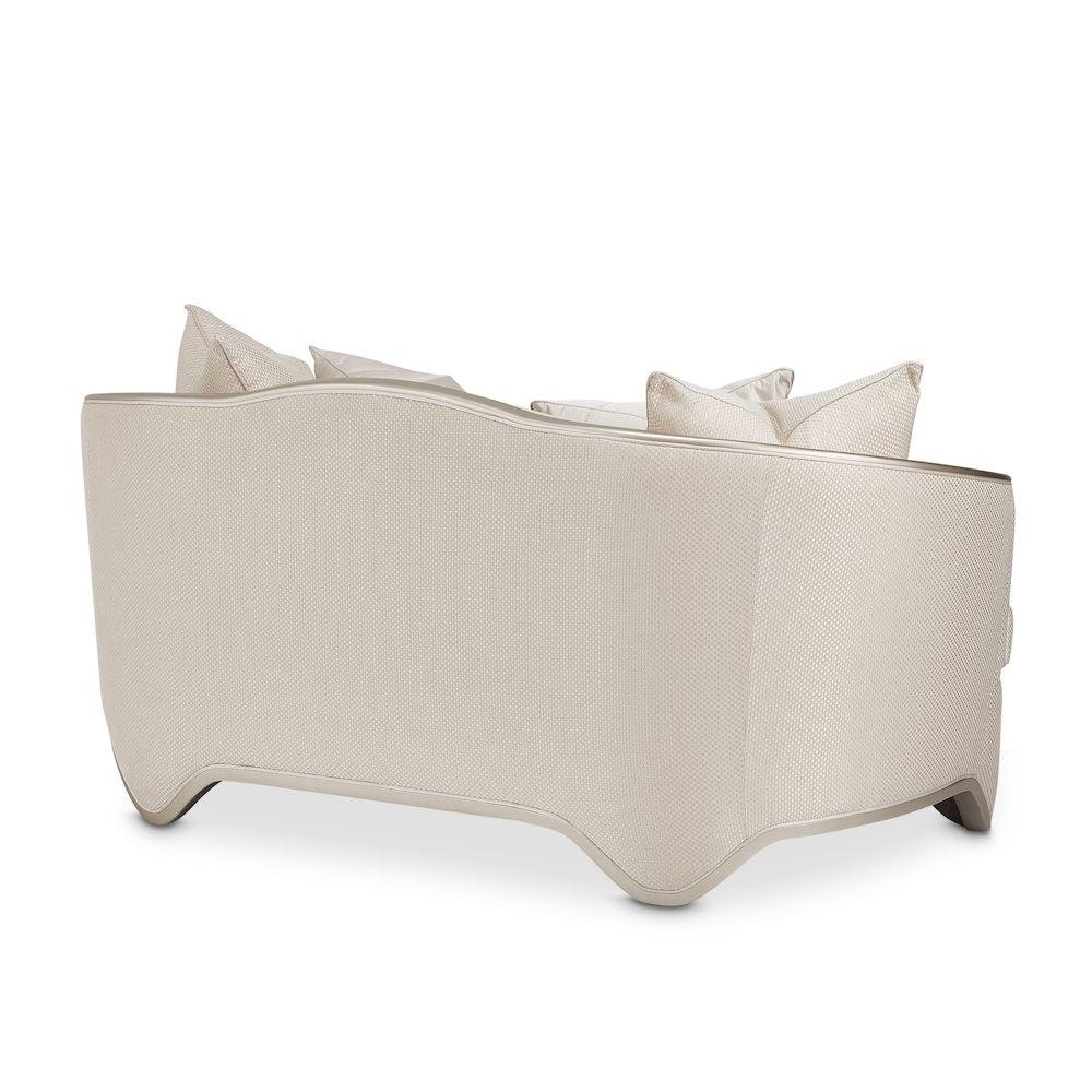 London Place Loveseat - Lt. Champagne