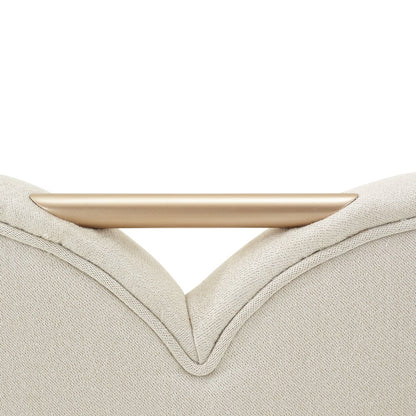 La Rachelle Dining Side Chair - Icicle/Champagne Set of 2