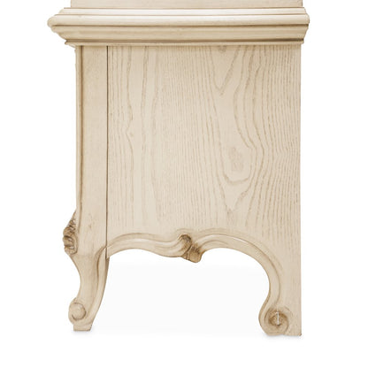 Platine de Royale Curio Display Cabinet - Champagne