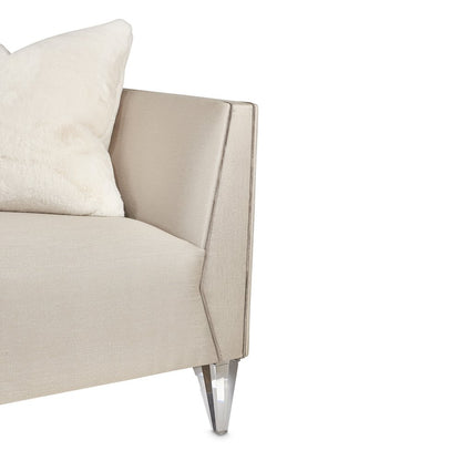 Linea Sofa - Metallic/Silver Mist