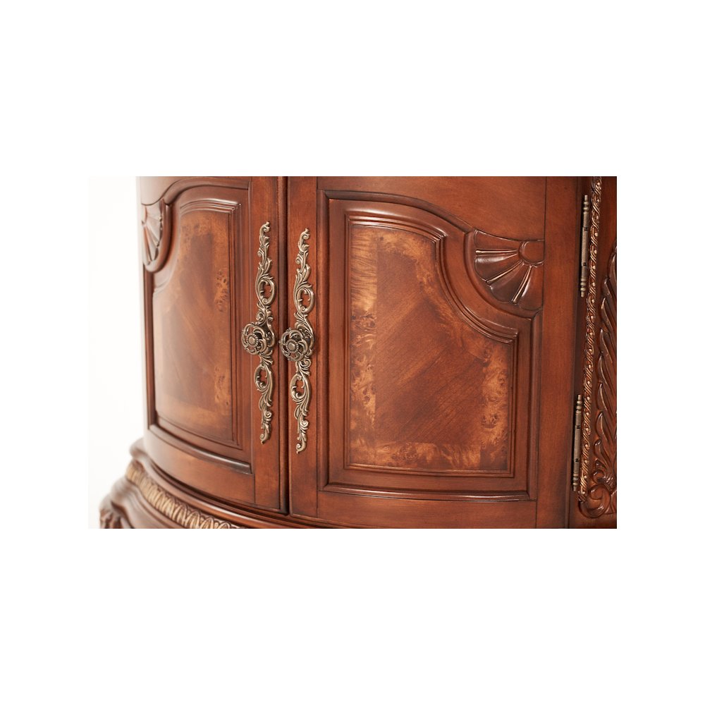 Cortina Bedside Chest - Honey Walnut