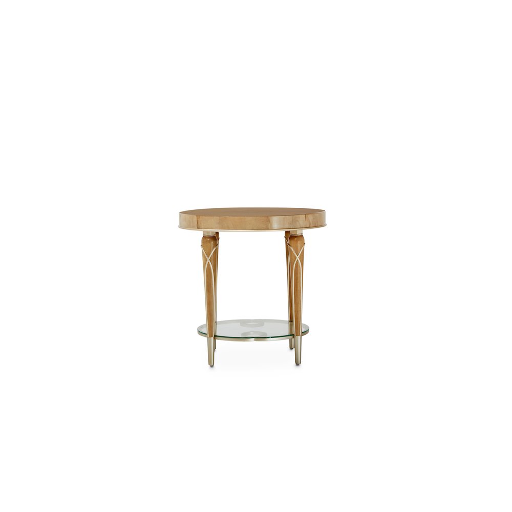 Villa Cherie End Table - Caramel