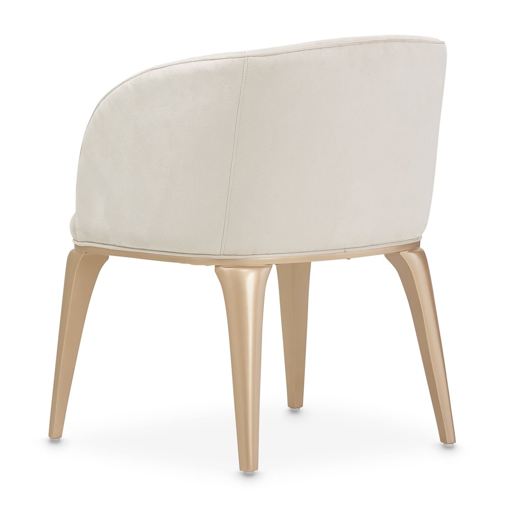 Malibu Crest Vanity Chair - Chardonnay