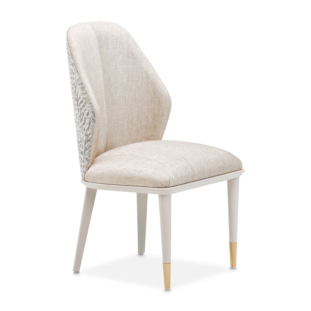 Lisbon Dining Side Chair - Silken Matte Cream Set of 2