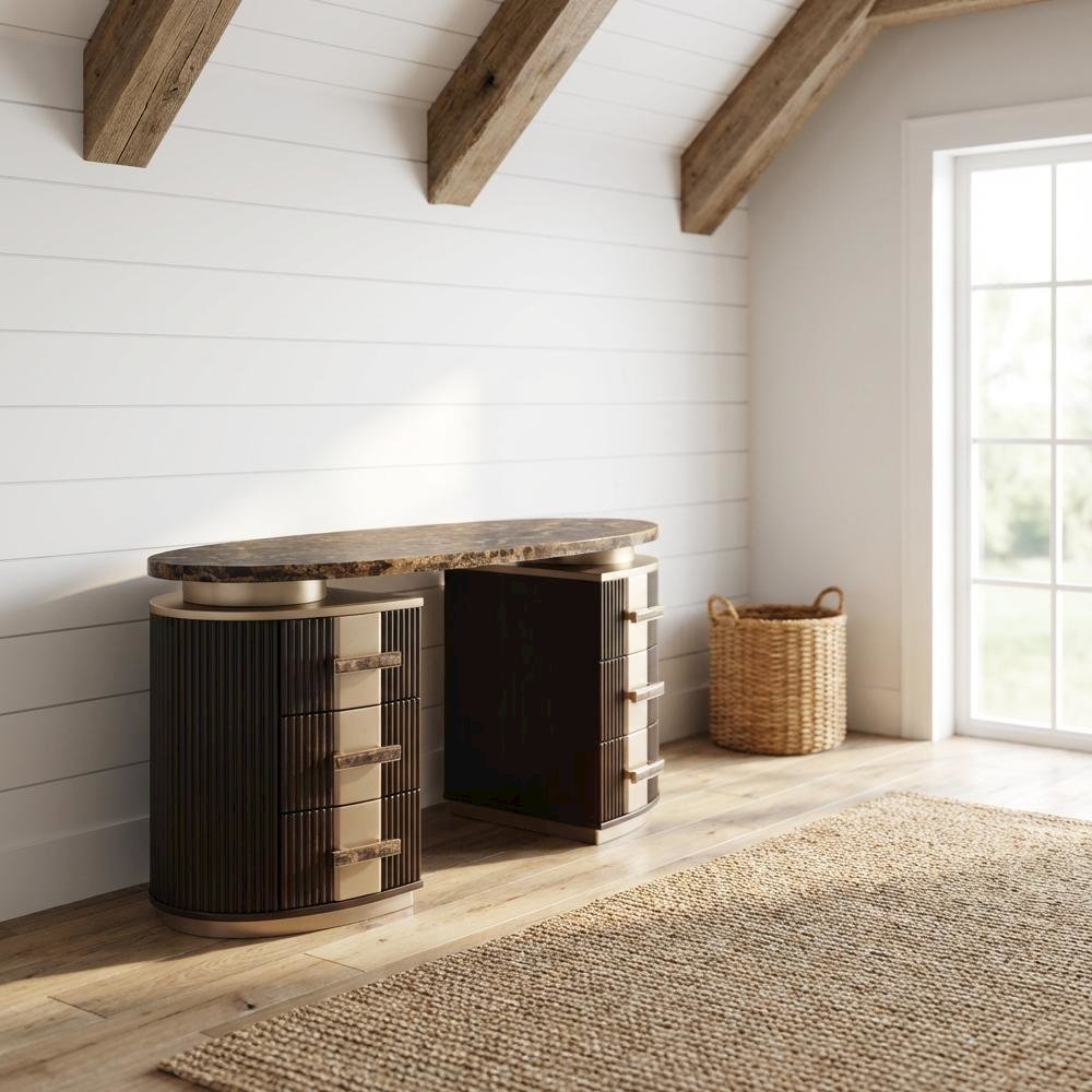 West Kensington Vanity - Medium Espresso