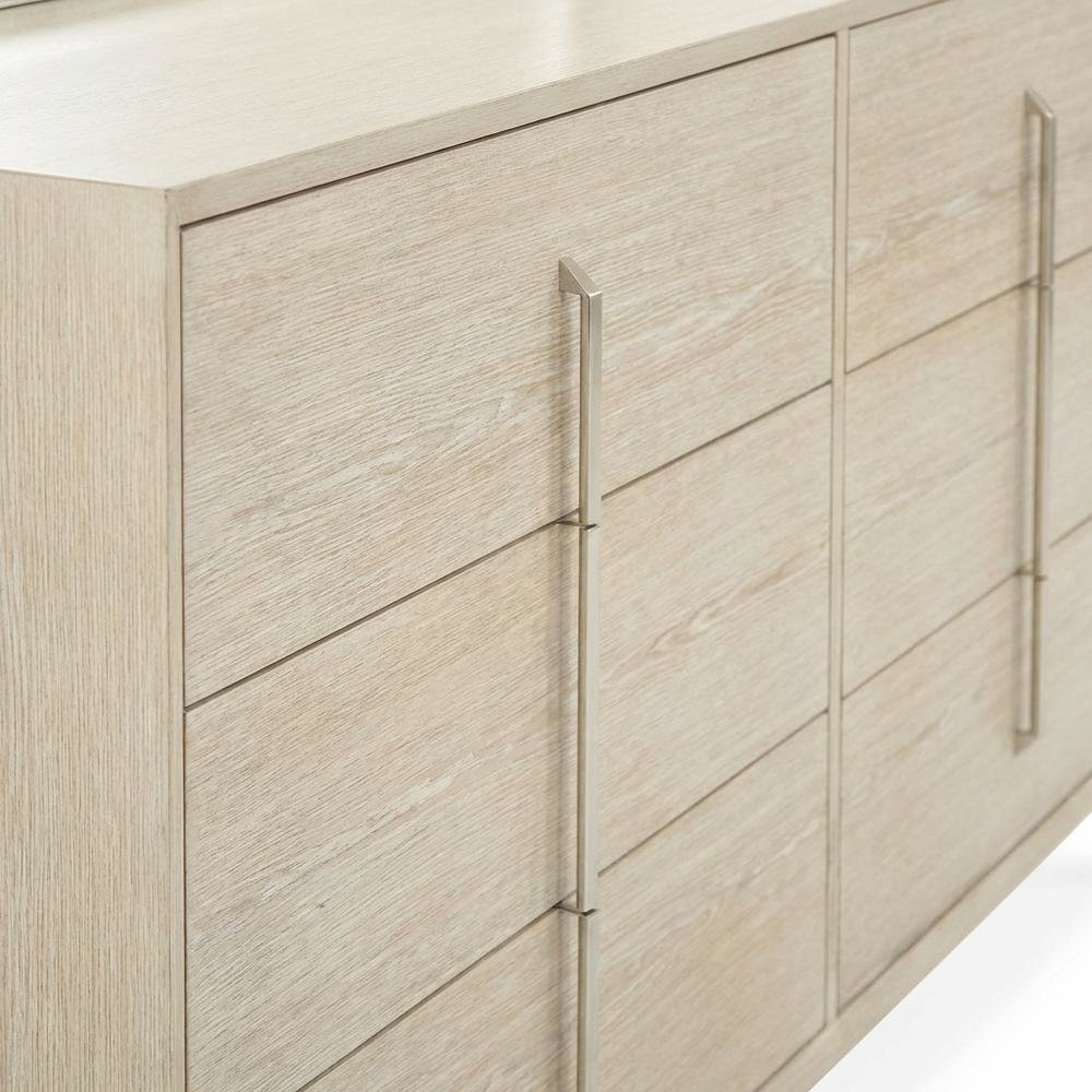 Lotus Bay Small Dresser with Mirror - Sand