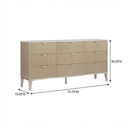 Malibu Crest Dresser - Blush
