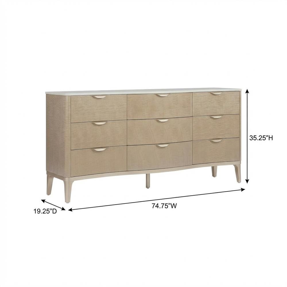 Malibu Crest Dresser - Blush