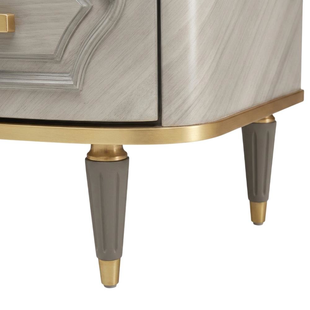 St. Charles Dresser & Mirror Dove Gray