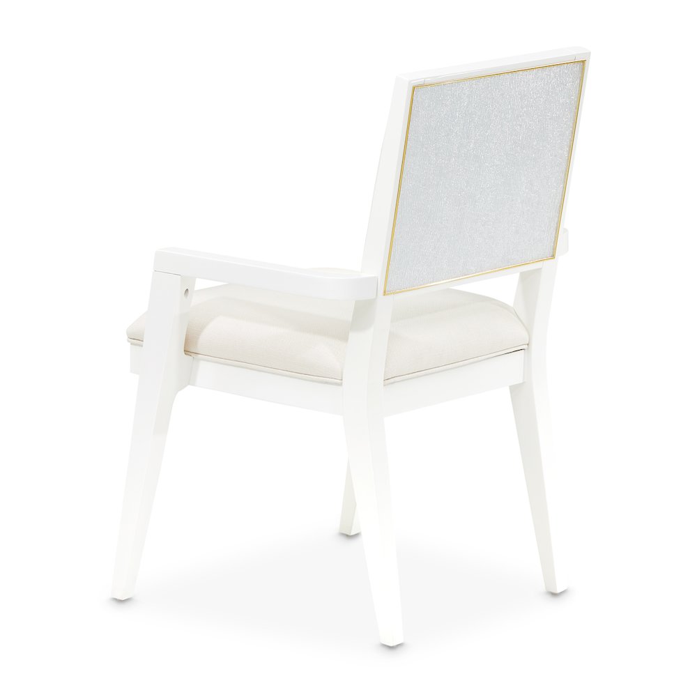 Palm Gate Arm Chair - Cloud White Set of 2