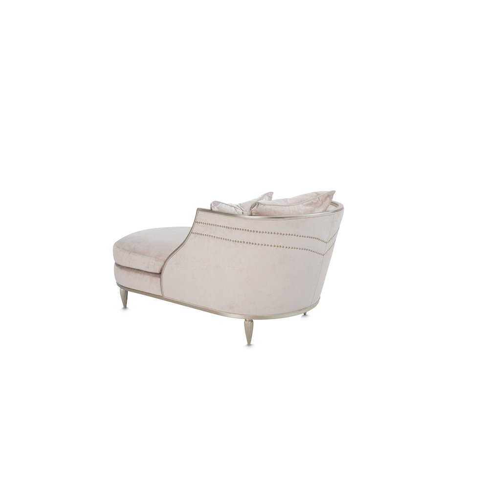 London Place Chaise - Parchment