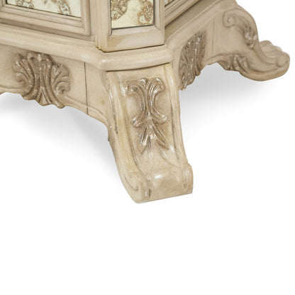 Platine de Royale Round Dining Table - Champagne