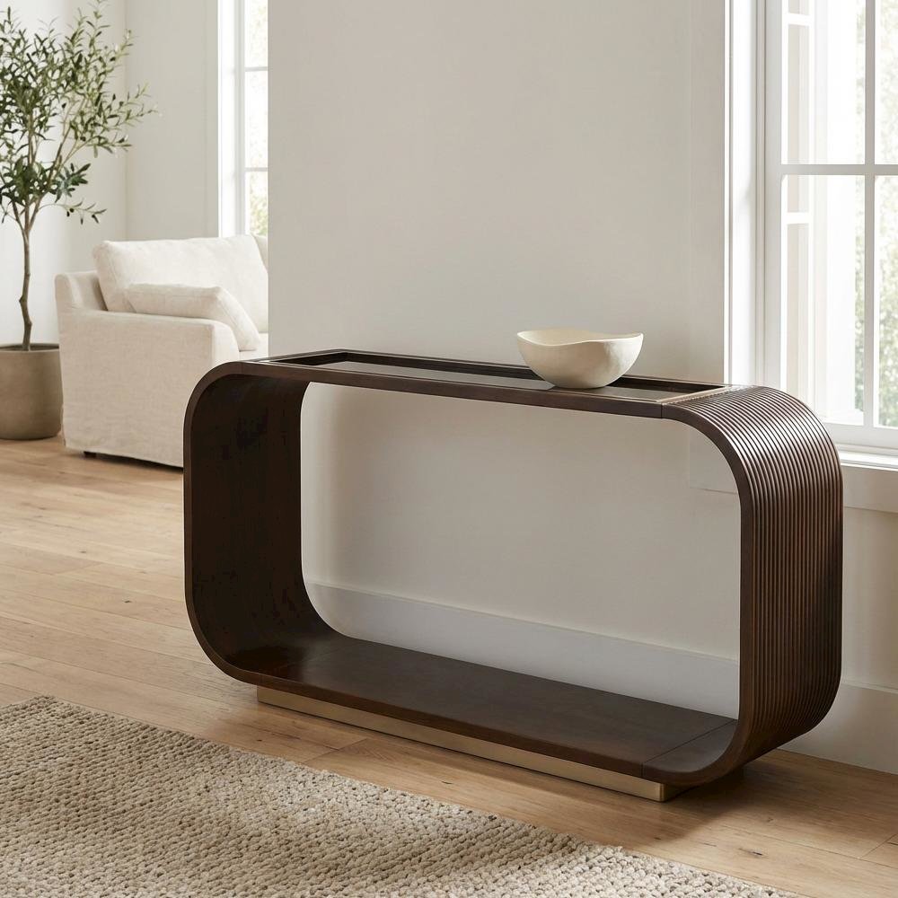 West Kensington Console Table - Medium Espresso