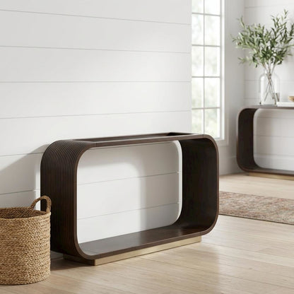 West Kensington Console Table - Medium Espresso