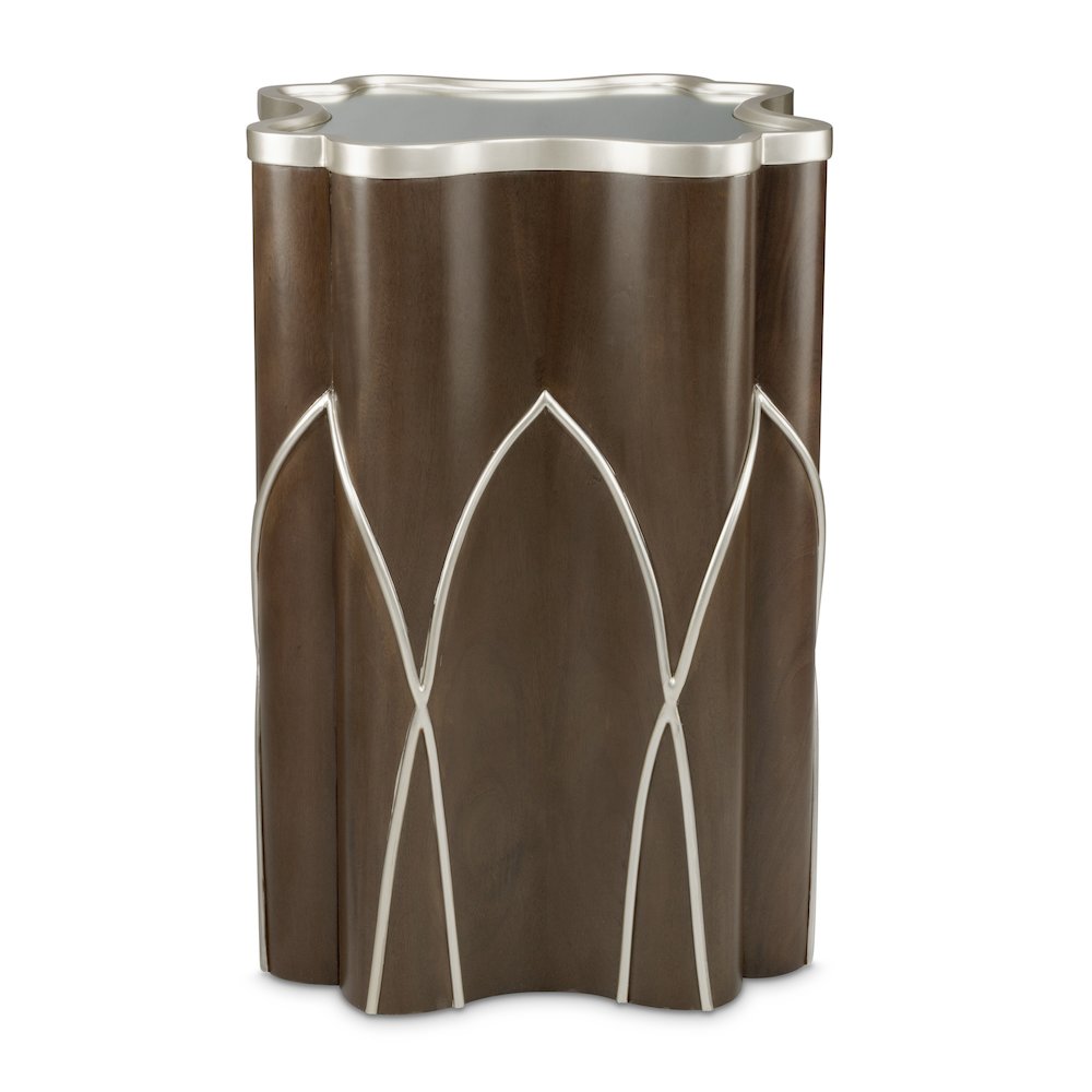 Villa Cherie Chairside Table - Hazelnut