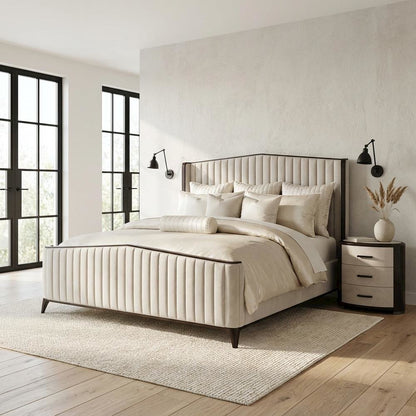 Oliver 10-Piece King Comforter Set - Ivory