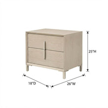 Lotus Bay Large Nightstand - Sand