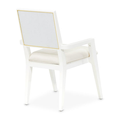 Palm Gate Arm Chair - Cloud White Set of 2