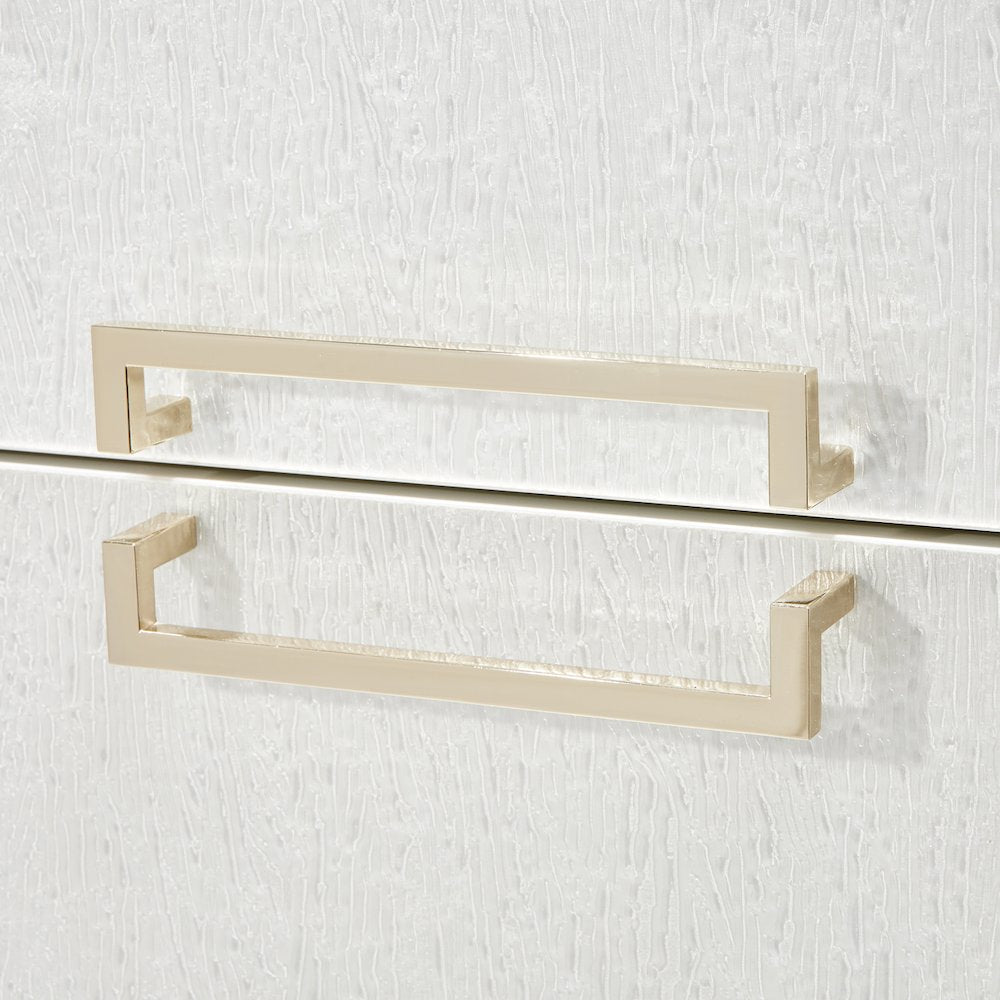 Palm Gate Dresser - Cloud White