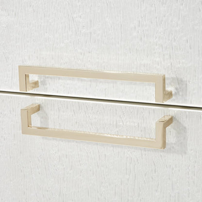 Palm Gate Dresser - Cloud White