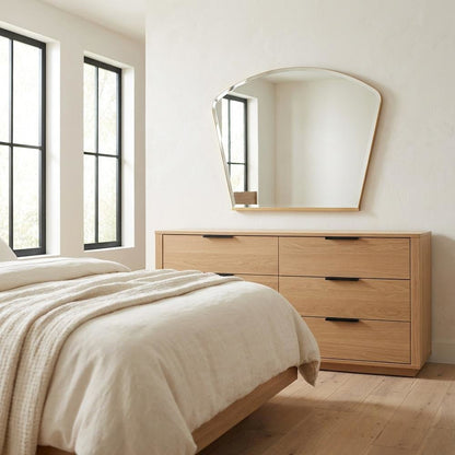 St. Charles Wall Mirror - Dove Gray